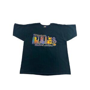 16th Chicago Blue Music Festival Men's Graphic T Shirt - Large